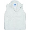 Chaleco acolchado blanco alimentación