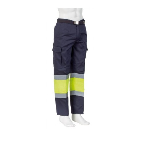 Pantalon AV bicolor