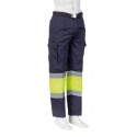 Pantalon AV bicolor